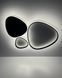 Люстра Goldlux Petra LED 1x30W 4000K 4600Lm IP20 черная 334060 334060-PLX