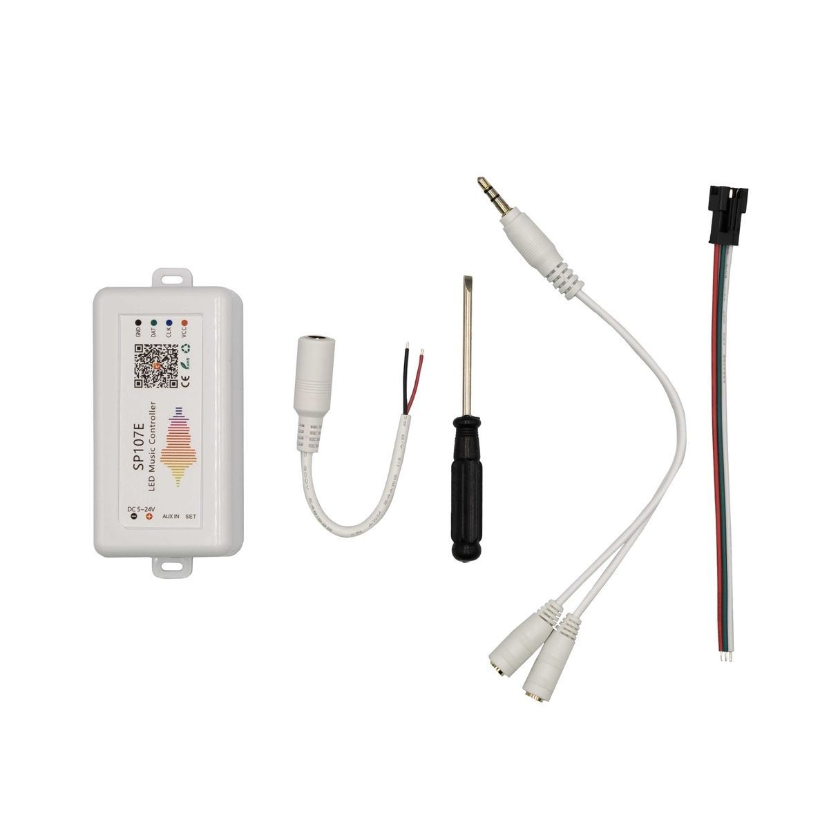 Контроллер PROLUM SPI; RGB; SP107E; Wi-Fi; Series: HomeLink 404022 купить в Харькове, Украине: цена, отзывы, характеристики