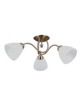 Люстра Italux PND-5643-3-HBR Lugano E27 3x40W IP20 латунна PND-5643-3-HBR купити в Харкові, Україні: ціна, відгуки, характеристики