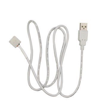 Кабель USB 2.0 Білий PROLUM&trade; - Конектор для стрічки 10мм (1М) 503054-S купити в Харкові, Україні: ціна, відгуки, характеристики