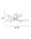 Люстра Italux PND-4052-6-BL-HBR Formio E27 6x40W IP20 латунна PND-4052-6-BL-HBR