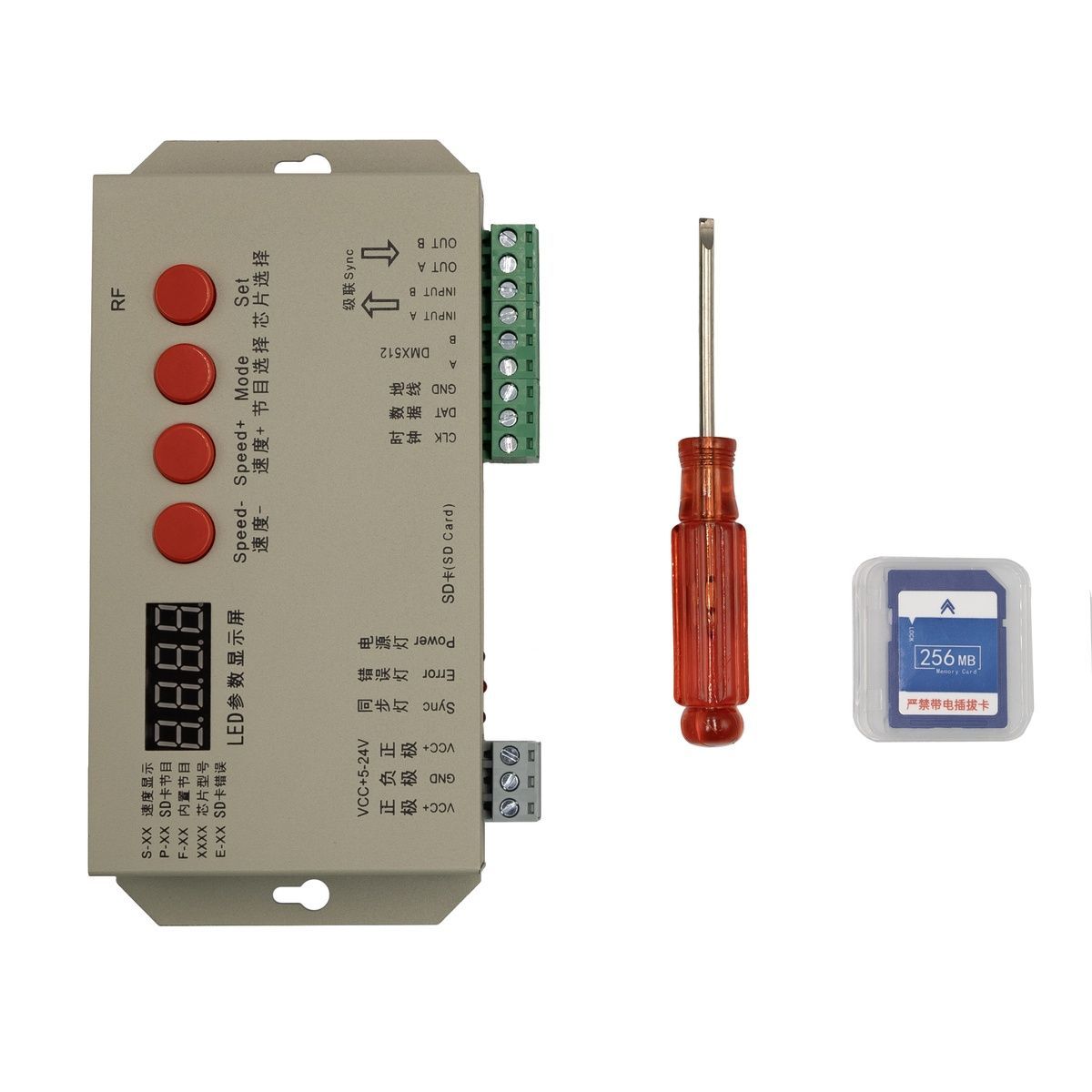 Контроллер PROLUM SPI RGB K-1000S 402058 купить в Харькове, Украине: цена, отзывы, характеристики