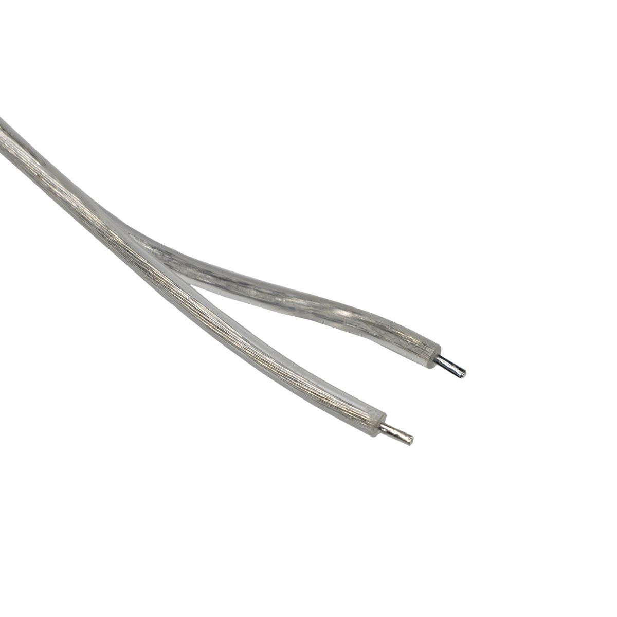 Провід PROLUM&trade; прозорий з роз'ємом мама (2х0.5mm;5,5х2,5;2М) 501092 купити в Харкові, Україні: ціна, відгуки, характеристики