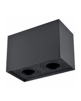 Точковий світильник Goldlux Hadar Q2 GU10 2x10W IP20 чорний 313140 313140-PLX купити в Харкові, Україні: ціна, відгуки, характеристики
