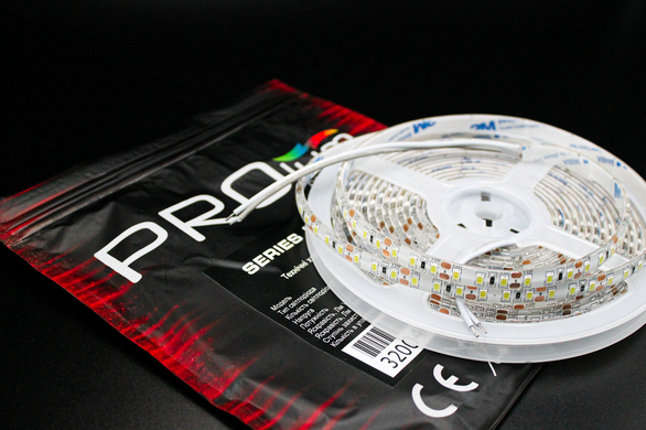 Світлодіодна LED стрічка PROLUM™ 12V; 2835\120; IP65; Series "SG" 320040 купити в Харкові, Україні: ціна, відгуки, характеристики