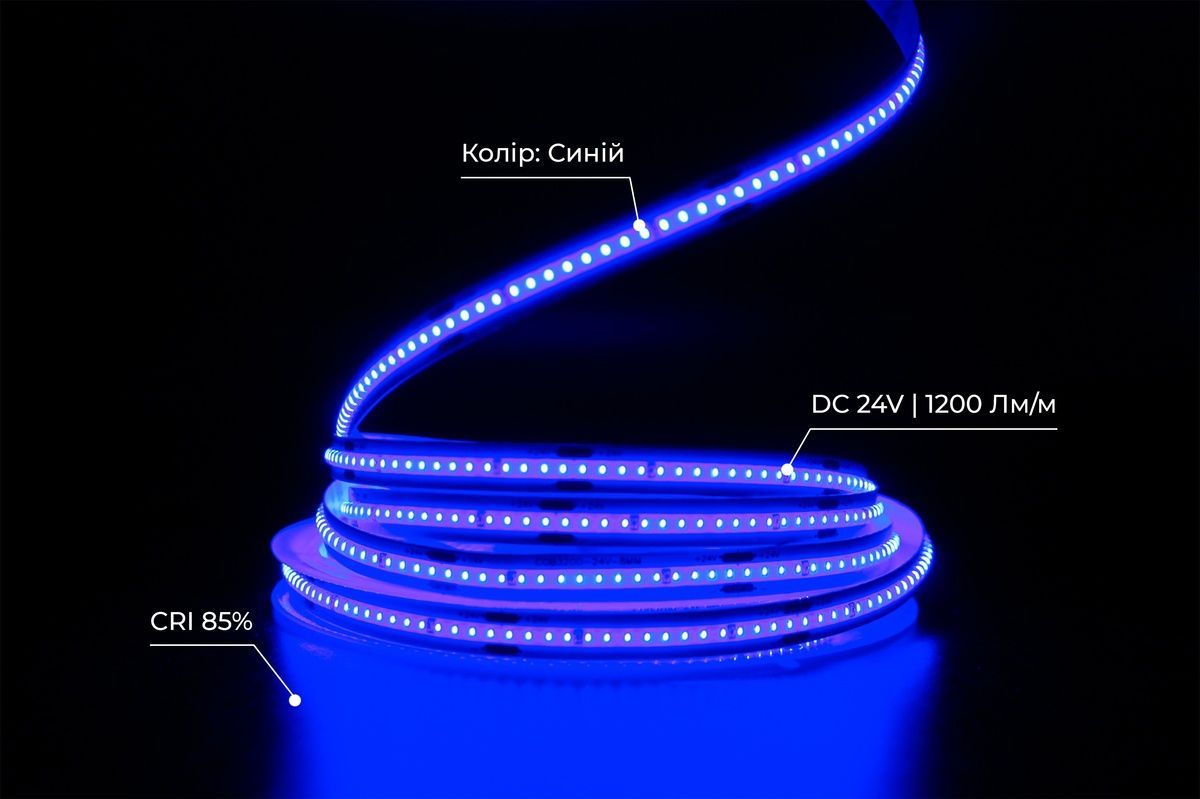 Светодиодная LED лента PROLUM&trade; 24V; СОВ; 320; LED; IP20; Series "PRO" 350006-S купить в Харькове, Украине: цена, отзывы, характеристики