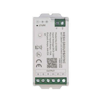 Контролер управління PROLUM Mesh Group; RGB+W; Wi-Fi; TUYA; 15A; Max; Series: HomeLink 404041 купити в Харкові, Україні: ціна, відгуки, характеристики