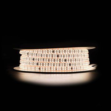 Світлодіодна LED стрічка PROLUM&trade; 2835\240; IP67; 220V; Series "S" 361016 купити в Харкові, Україні: ціна, відгуки, характеристики