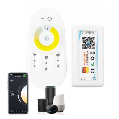 Диммер CCT PROLUM Wi-Fi; TUYA; TOUCH; 18A; Series: HomeLink 404012 купить в Харькове, Украине: цена, отзывы, характеристики