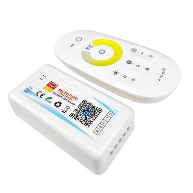 Диммер CCT PROLUM Wi-Fi; TUYA; TOUCH; 18A; Series: HomeLink 404012 купить в Харькове, Украине: цена, отзывы, характеристики