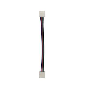 Конектор PROLUM&trade; для LED стрічки 10 мм, RGB + 2 затискача 503008 купити в Харкові, Україні: ціна, відгуки, характеристики