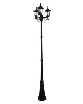 Вуличний світильник Goldlux Liguria E27 3x20W IP43 чорний 313423 313423-PLX купити в Харкові, Україні: ціна, відгуки, характеристики