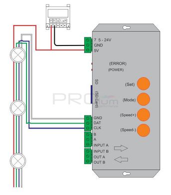 Контроллер SMART RGB PROLUM (2048pixel) 402022 купить в Харькове, Украине: цена, отзывы, характеристики