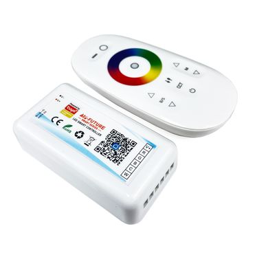 Контролер PROLUM RGB+CCT; Wi-Fi; TUYA; TOUCH; 18A; Series: HomeLink 404014 купити в Харкові, Україні: ціна, відгуки, характеристики