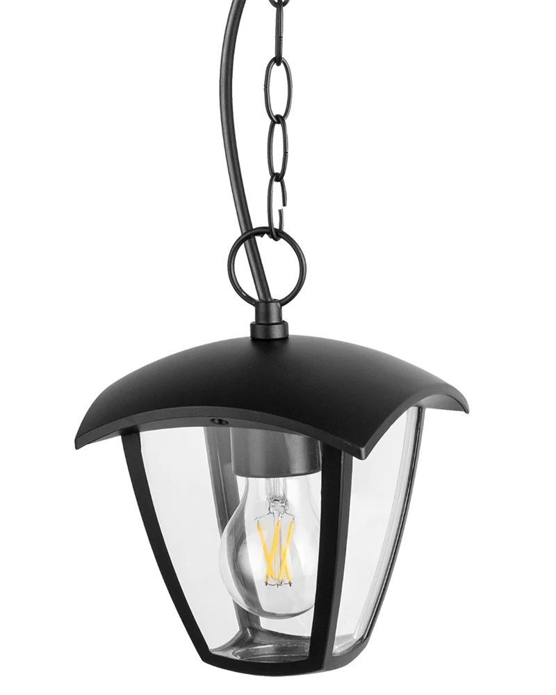 Уличный светильник Goldlux Igma E27 1x12W IP44 черный 311887 311887-PLX купить в Харькове, Украине: цена, отзывы, характеристики