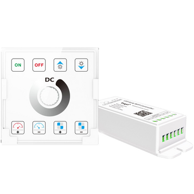 Сенсорная панель диммера управления PROLUM CCT; Wi-Fi; TUYA; 12A; Series: HomeLink 404018 купить в Харькове, Украине: цена, отзывы, характеристики