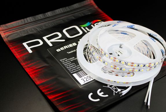 Світлодіодна LED стрічка PROLUM™ 12V; 2835\120; IP20; Series "SG" 320039 купити в Харкові, Україні: ціна, відгуки, характеристики
