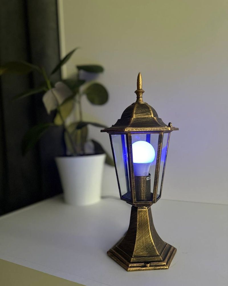 Вуличний світильник Goldlux Liguria E27 1x20W IP43 патина 201973 201973-PLX купити в Харкові, Україні: ціна, відгуки, характеристики