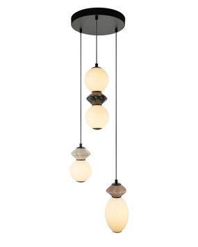 Подвесной светильник, люстра Italux PND-94921-4R-BK Balos LED 3x19W 3000K 1400Lm IP20 черный PND-94921-4R-BK купить в Харькове, Украине: цена, отзывы, характеристики