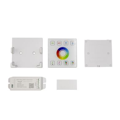 Сенсорна панель керування PROLUM RGB; Wi-Fi; TUYA; 18A; Series: HomeLink 404019 купити в Харкові, Україні: ціна, відгуки, характеристики