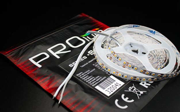 Світлодіодна LED стрічка PROLUM™ 12V; 2835\120; IP20; Series "SG" 320041 купити в Харкові, Україні: ціна, відгуки, характеристики
