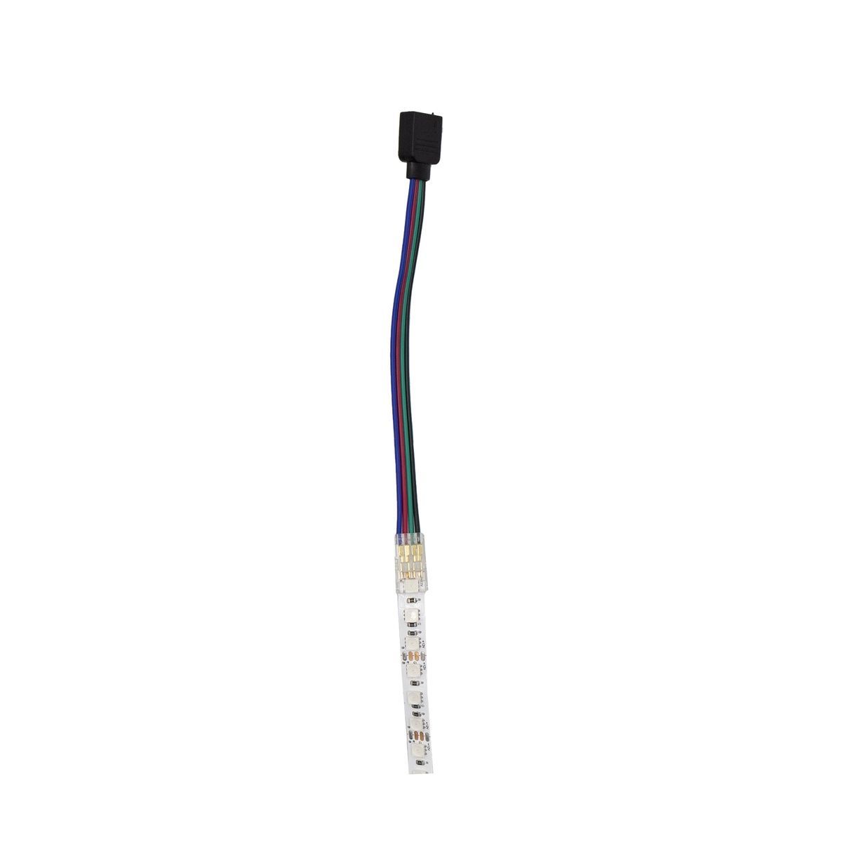 Конектор SMD5050 PROLUM&trade; RGB 8mm (провід 4 pin + затискач) 503019-S купити в Харкові, Україні: ціна, відгуки, характеристики