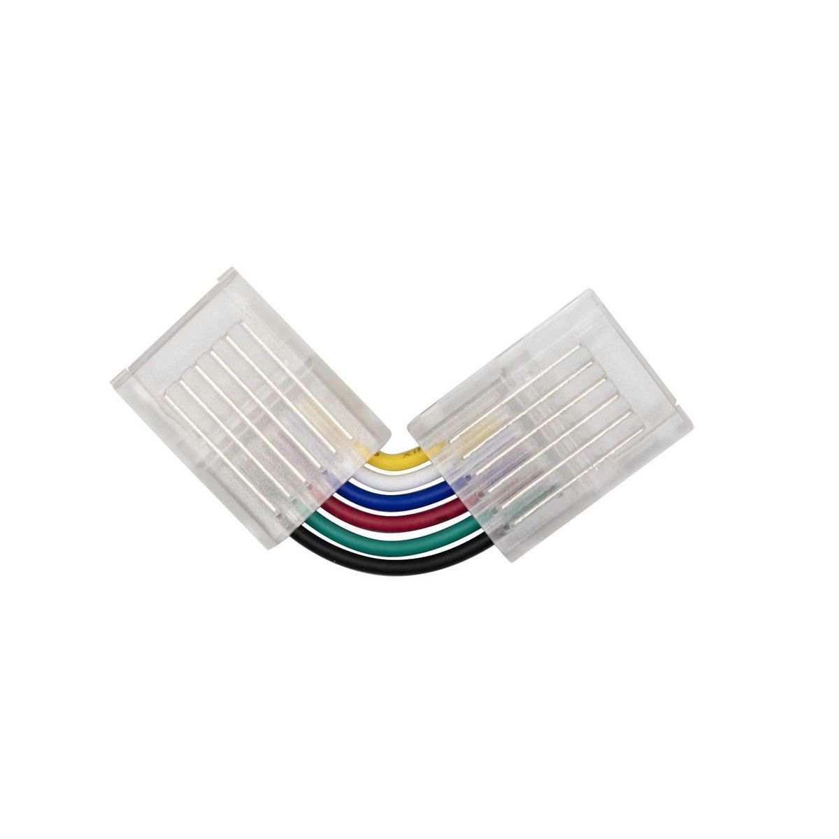 Коннектор PROLUM&trade; для ленты SMD SLIM, 12ММ,6PIN,RGB+ССТ,Кутовий - L 501146 купить в Харькове, Украине: цена, отзывы, характеристики