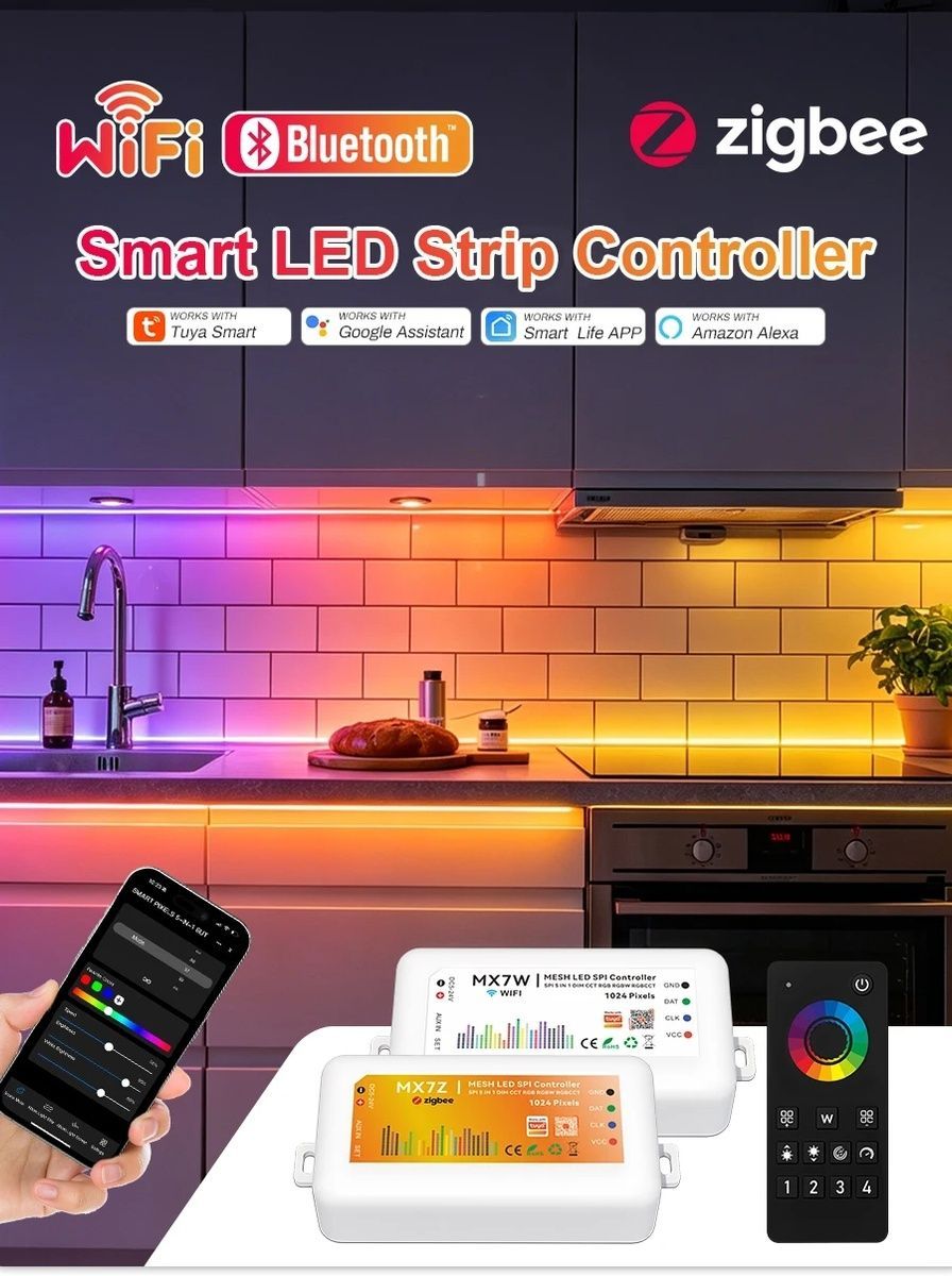 Контролер універсальний PROLUM SPI 5in1; X7; Wi-Fi ZigBee; Серія: HomeLink 404039 купити в Харкові, Україні: ціна, відгуки, характеристики
