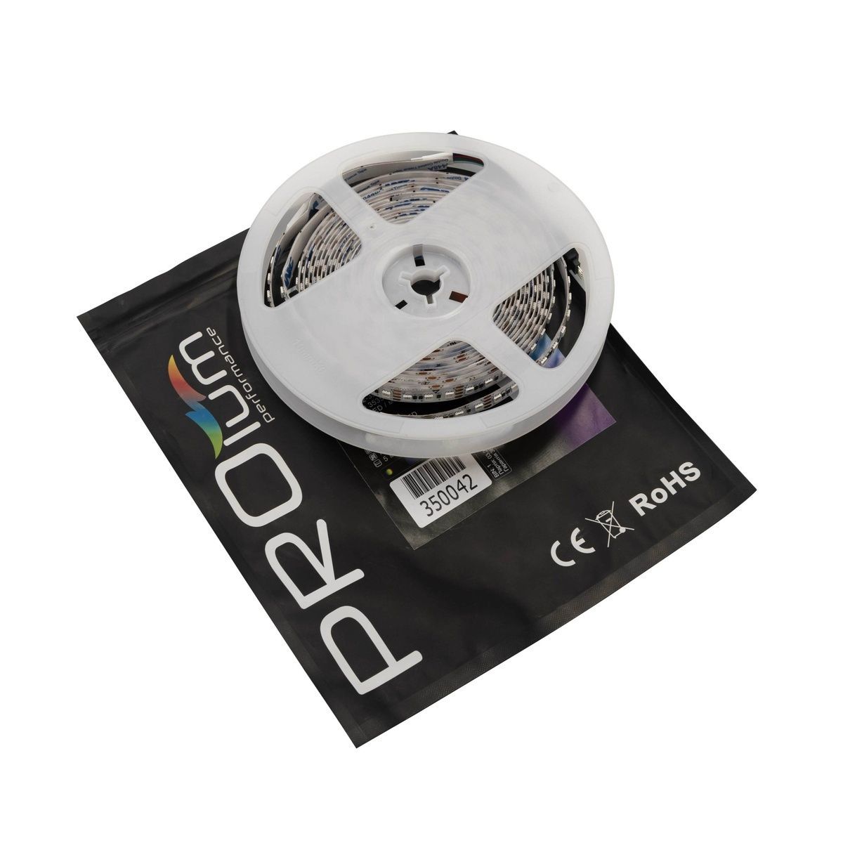 Світлодіодна LED стрічка PROLUM&trade; 12V; 3535\120; IP20; Series "PRO", RGB 350042-S купити в Харкові, Україні: ціна, відгуки, характеристики