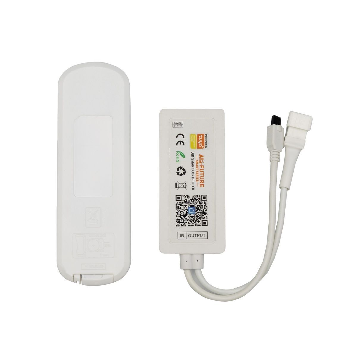 Контроллер PROLUM SPI; RGB; Bluetooth; TUYA; 24 кнопки; 4PIN; Series: HomeLink 404021 купить в Харькове, Украине: цена, отзывы, характеристики