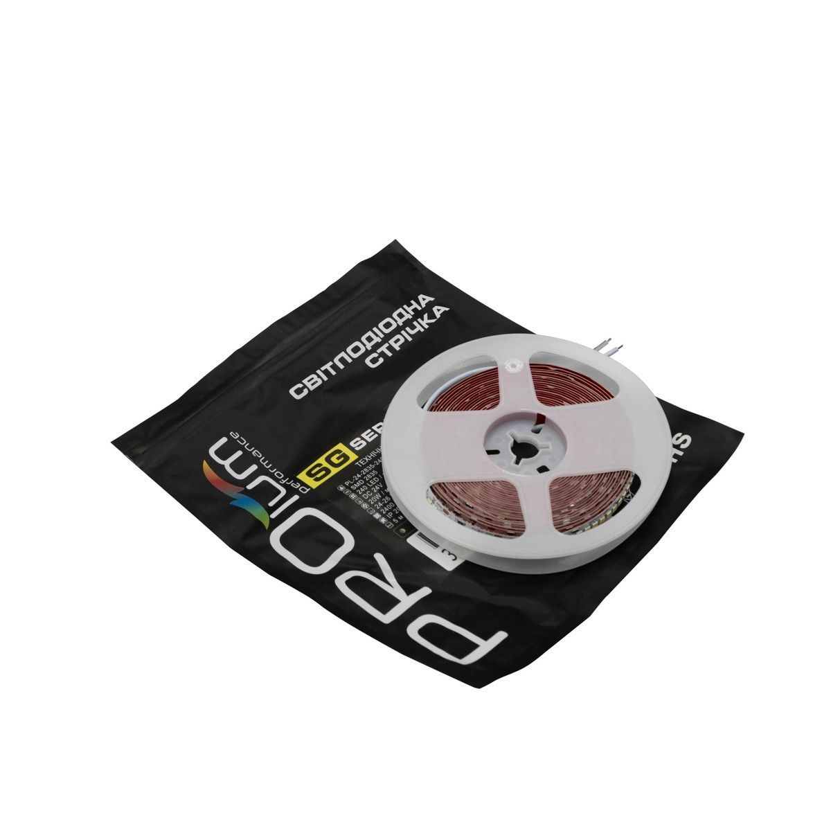 Світлодіодна LED стрічка PROLUM&trade; 24V; 2835\240; IP20; Series "SG" 350048 купити в Харкові, Україні: ціна, відгуки, характеристики