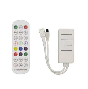 Контролер PROLUM SPI; RGB; Bluetooth; TUYA; 24 кнопки; 4PIN; Series: HomeLink 404021 купити в Харкові, Україні: ціна, відгуки, характеристики