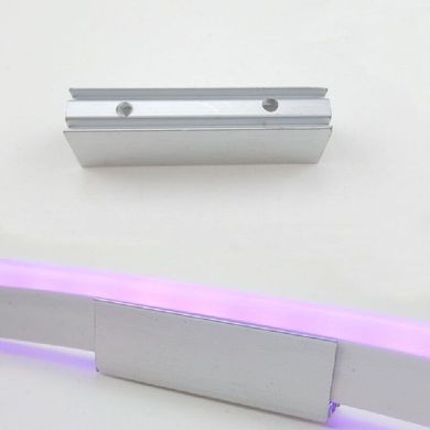 Монтажное крепление PROLUM™ для LED неона 10x20, 5cм 501027 купить в Харькове, Украине: цена, отзывы, характеристики