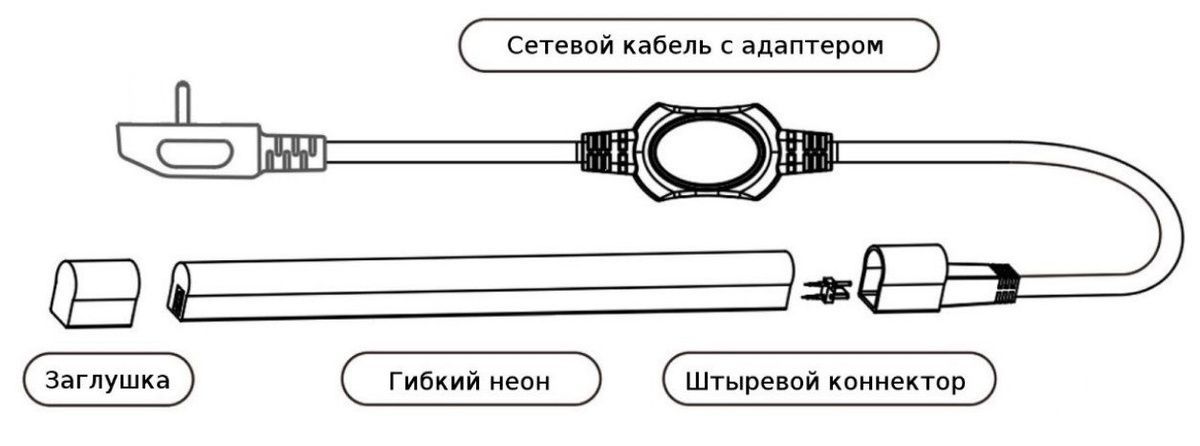 Світлодіодний LED гнучкий неон PROLUM 2835\120 IP68 12V 120002 купити в Харкові, Україні: ціна, відгуки, характеристики
