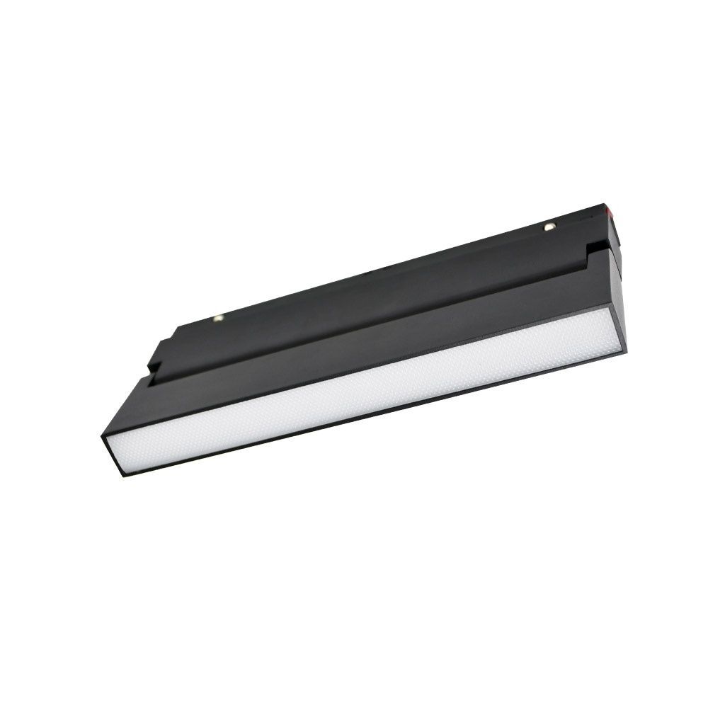 Магнитный трековый светильник PROLUM&trade; M20; 12W; 48V; Черный SERIES "MF"; CCT TuyaSmart 741030 купить в Харькове, Украине: цена, отзывы, характеристики