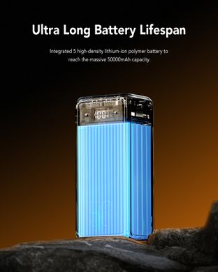 Внешний аккумулятор Power Bank VEGER TANK LITE (W5001) W5001 купить в Харькове, Украине: цена, отзывы, характеристики