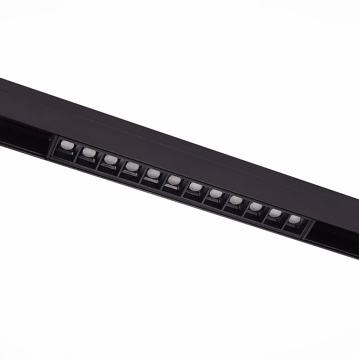 Магнітний трековий світильник PROLUM&trade; M20; 12W; 48V; Чорний SERIES "GR"; CCT TuyaSmart 741008 купити в Харкові, Україні: ціна, відгуки, характеристики