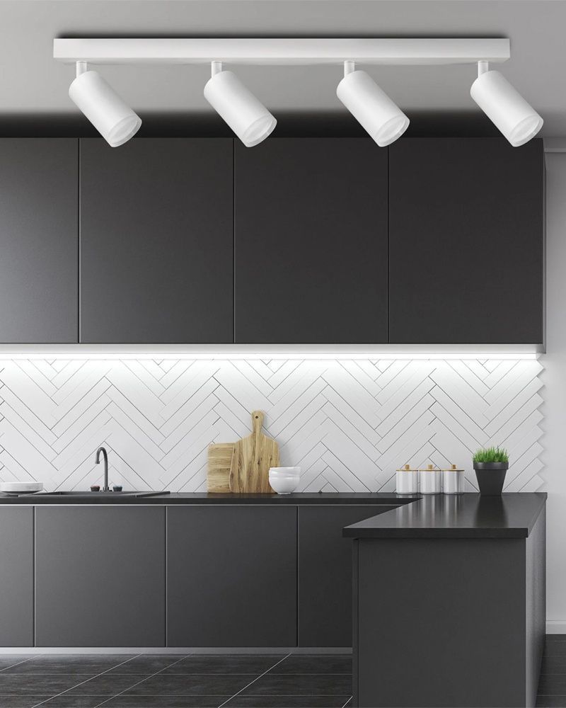 Світильник поворотний, спот Goldlux London GU10 4x10W IP20 білий 327772 327772-PLX купити в Харкові, Україні: ціна, відгуки, характеристики